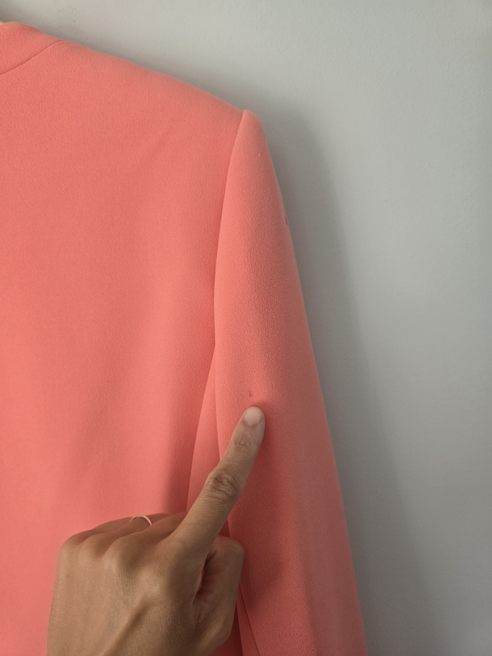 Tommy Hilfiger Zip Front Jacket Pink Size 12 - Picture 6 of 8